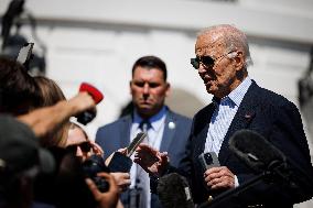 Biden Leaves The White House - Washington