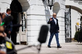 Biden Leaves The White House - Washington