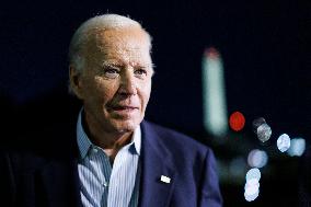 Biden Returns To The White House - Washington