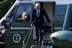 Biden Returns To The White House - Washington