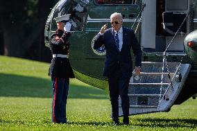 Biden Returns To The White House - Washington