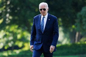 Biden Returns To The White House - Washington