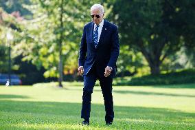 Biden Returns To The White House - Washington