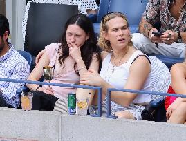 US Open - Celebs on Day 8 in New York