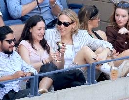 US Open - Celebs on Day 8 in New York