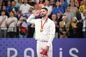 Paris 2024 Paralypics - Badminton - Lucas Mazur Wins Gold