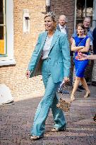 Queen Maxima Visits Door het Geluid Foundation - Netherlands