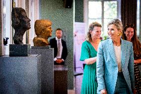 Queen Maxima Visits Door het Geluid Foundation - Netherlands