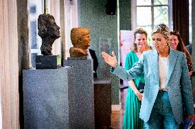 Queen Maxima Visits Door het Geluid Foundation - Netherlands