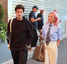 US Open - JFK’s Grandson Jack Schlossberg And Tina Leung