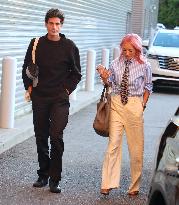 US Open - JFK’s Grandson Jack Schlossberg And Tina Leung