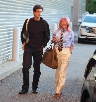 US Open - JFK’s Grandson Jack Schlossberg And Tina Leung