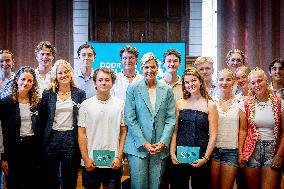 Queen Maxima Visits Door het Geluid Foundation - Netherlands