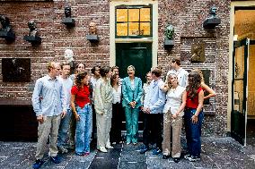 Queen Maxima Visits Door het Geluid Foundation - Netherlands