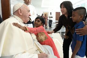 Pope Francis Meets Migrants - Jakarta