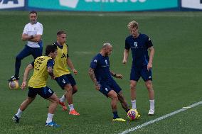 Italy Training Session At Coverciano