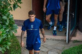 Italy Training Session At Coverciano