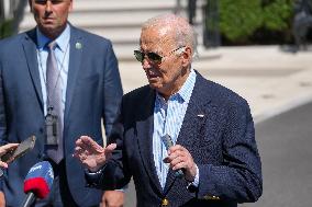 President Biden Departs The White House En Route To Pittsburgh