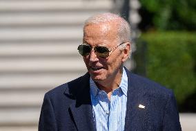 President Biden Departs The White House En Route To Pittsburgh