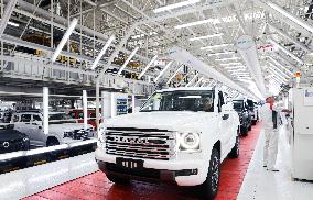 The Production Workshop of Great Wall Motor's Yongchuan Production Base in Chongqing