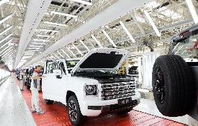 The Production Workshop of Great Wall Motor's Yongchuan Production Base in Chongqing