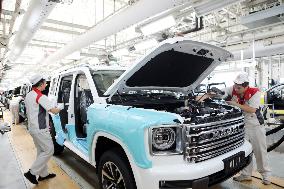 The Production Workshop of Great Wall Motor's Yongchuan Production Base in Chongqing