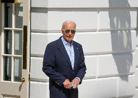 President Biden Departs The White House En Route To Pittsburgh