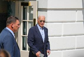 President Biden Departs The White House En Route To Pittsburgh