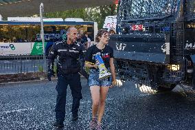 Protestors Block Roads - Jerusalem