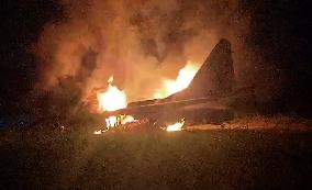 MiG-29 Fighter Jet Crashes In Rajasthan - India