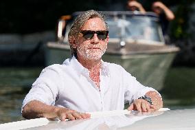 81st Mostra - Daniel Craig Arrives To Excelsior Hotel