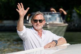 81st Mostra - Daniel Craig Arrives To Excelsior Hotel