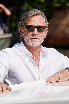 81st Mostra - Daniel Craig Arrives To Excelsior Hotel