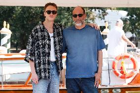 81st Mostra - Drew Sparky And Luca Guadagnino Arrive To Excelsior Hotel