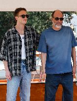 81st Mostra - Drew Sparky And Luca Guadagnino Arrive To Excelsior Hotel