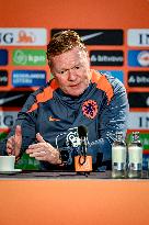 Netherlands Training And Press Conference