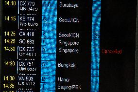 Hong Kong Cathay Pacific Grounds A350 Airliners