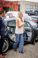 Queen Maxima Visits Plinkr Aftercare - Netherlands