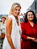 Queen Maxima Visits Plinkr Aftercare - Netherlands