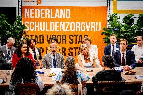 Queen Maxima Visits Plinkr Aftercare - Netherlands