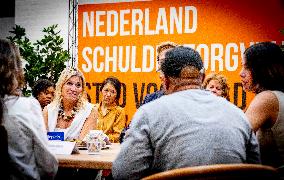 Queen Maxima Visits Plinkr Aftercare - Netherlands