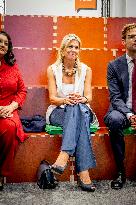 Queen Maxima Visits Plinkr Aftercare - Netherlands