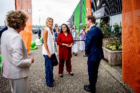 Queen Maxima Visits Plinkr Aftercare - Netherlands