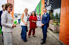 Queen Maxima Visits Plinkr Aftercare - Netherlands