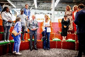 Queen Maxima Visits Plinkr Aftercare - Netherlands