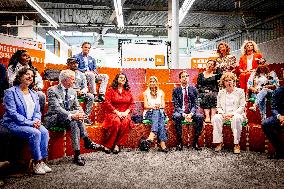 Queen Maxima Visits Plinkr Aftercare - Netherlands