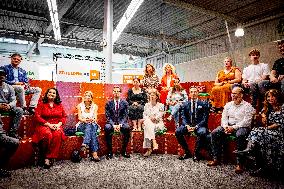 Queen Maxima Visits Plinkr Aftercare - Netherlands