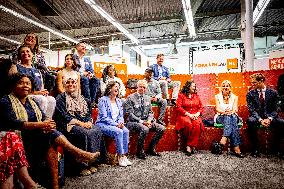 Queen Maxima Visits Plinkr Aftercare - Netherlands