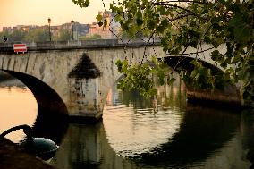 Paris Atmosphere At Sunrise - France