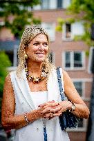 Queen Maxima Visit To The Team Toekomst Foundation - Rotterdam